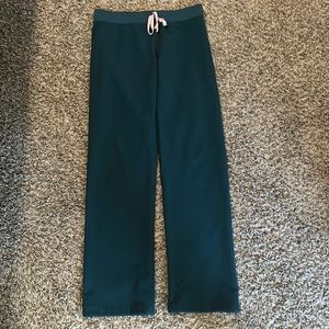 Deep sea green figs pants